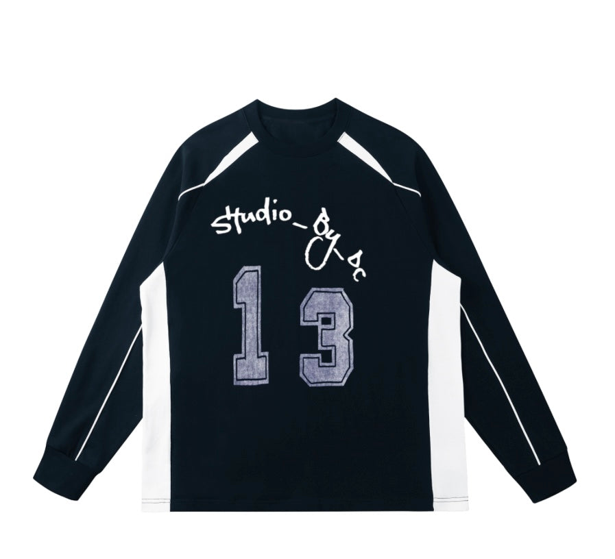 Studios limited navy long sleeved