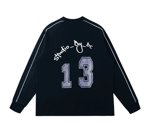 Studios limited navy long sleeved