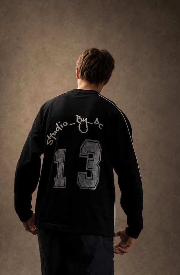 Studios limited navy long sleeved